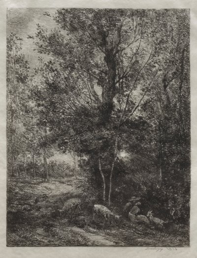 A juhász és a pásztorlány alkotó: Charles Francois Daubigny