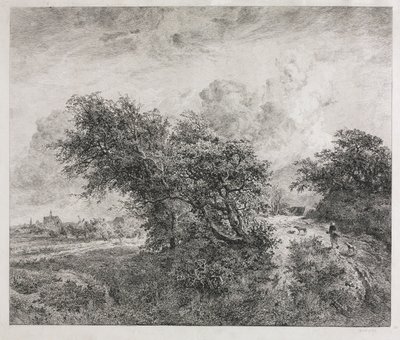 The Thicket, 1855. alkotó: Charles Francois Daubigny
