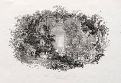 A télikert, 1842-1843. alkotó: Charles Francois Daubigny