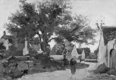 Falu Bretagne-ban alkotó: Charles Francois Daubigny