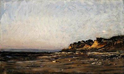 Villerville, Normandia alkotó: Charles Francois Daubigny