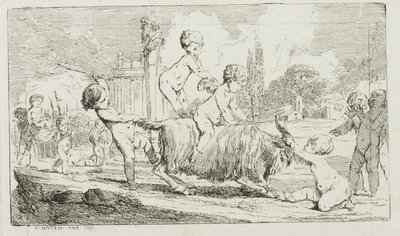 Gyermekek játszanak alkotó: Charles Francois Hutin