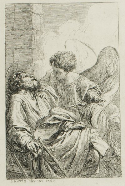 Szent József látomása Egyiptomban alkotó: Charles Francois Hutin