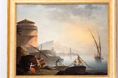 Tengeri táj alkotó: Charles François Grenier de Lacroix