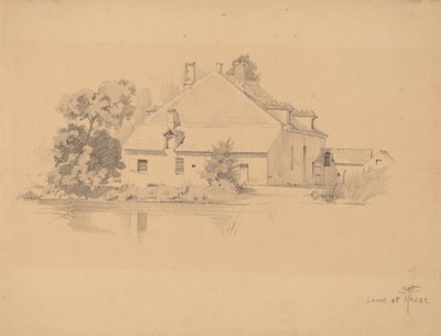 Seine et Marne. alkotó: Charles Frederick William Mielatz