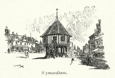 Wymondham (litográfia) alkotó: Charles George Harper