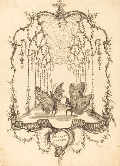 Francia Színház alkotó: Charles Germain de Saint Aubin