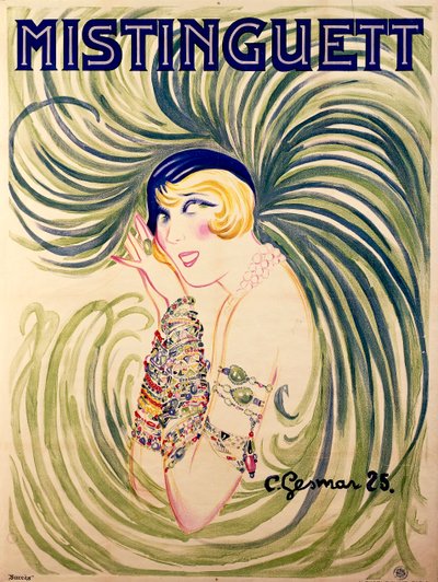 Mistinguett alkotó: Charles Gesmar