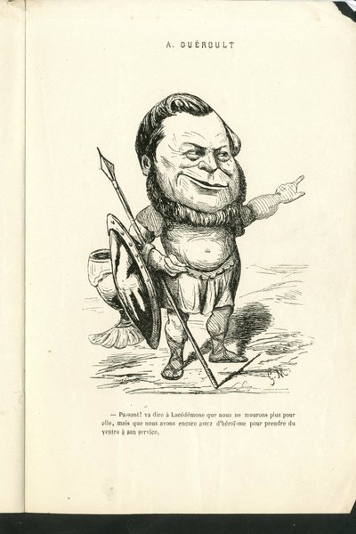 Illusztráció: Charles Gilbert-Martin (1839-1905) a „Kortárs grimaszok” c. alkotó: Charles Gilbert Martin