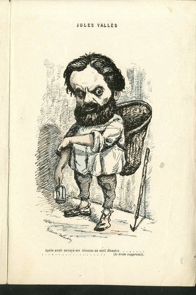 Illusztráció: Charles Gilbert-Martin (1839-1905) a „Kortárs grimaszok” c. alkotó: Charles Gilbert Martin