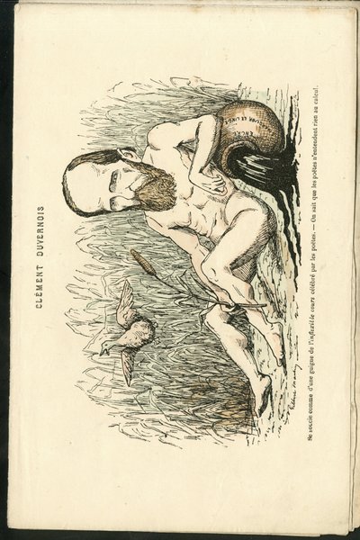 Illusztráció: Charles Gilbert-Martin (1839-1905) a „Kortárs grimaszok” c. alkotó: Charles Gilbert Martin