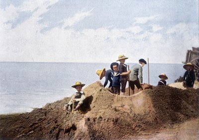 Efemer erődítmény. Gillot metszete, 1900 körül. alkotó: Charles Gillot