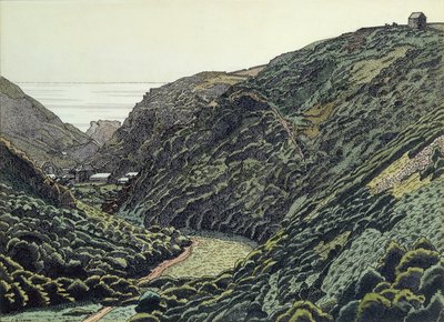 A Valency Valley, Boscastle, Cornwall alkotó: Charles Ginner