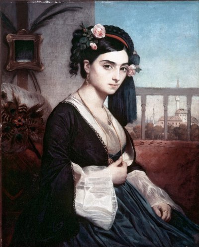 Keleti hölgy alkotó: Charles Gleyre