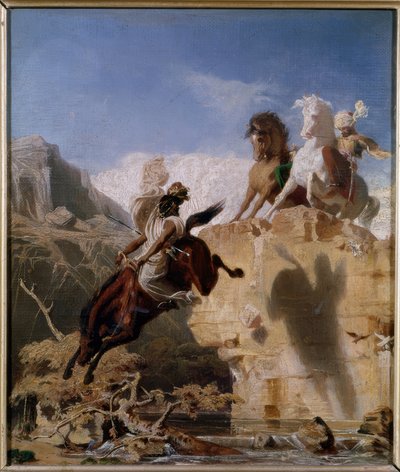 Törökök és arabok alkotó: Charles Gleyre