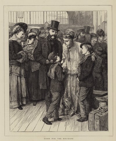 Otthon az ünnepekre alkotó: Charles Green