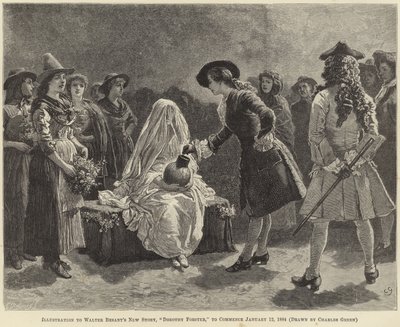 Illusztráció Dorothy Forsterhez, Walter Besant alkotó: Charles Green