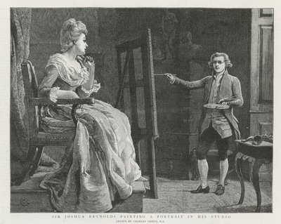 Sir Joshua Reynolds Londonban alkotó: Charles Green