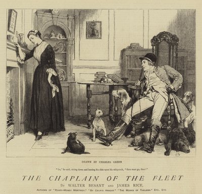 A flotta káplánja alkotó: Charles Green