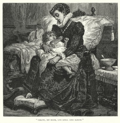 Lady Anne Bothwell siralma (metszet) alkotó: Charles Gregory