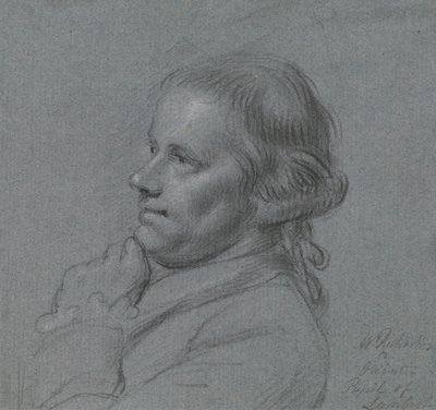 Portrétanulmány John Inigo Richardsról, R.A. alkotó: Charles Grignion