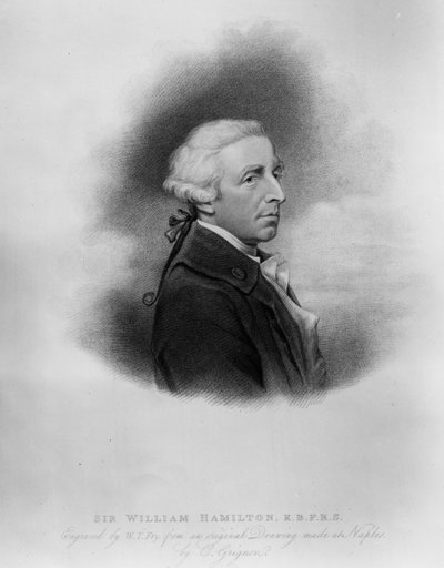 Sir William Hamilton, William Thomas Fry metszete, 1817 alkotó: Charles Grignion