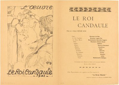 Candaule király alkotó: Charles Guerin