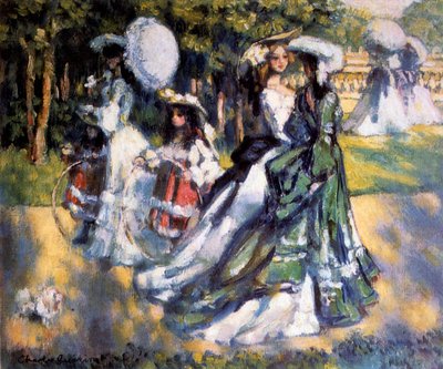 Sétány, 1911 alkotó: Charles Guerin