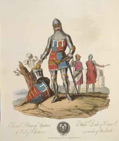 Edward fekete herceg alkotó: Charles Hamilton (after) Smith