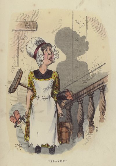 Slavey (színes metszet) alkotó: Charles Henry Bennett