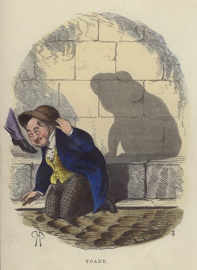 Toady (színes metszet) alkotó: Charles Henry Bennett