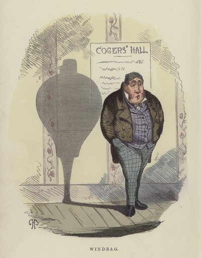 Szélzsák (színes gravírozás) alkotó: Charles Henry Bennett