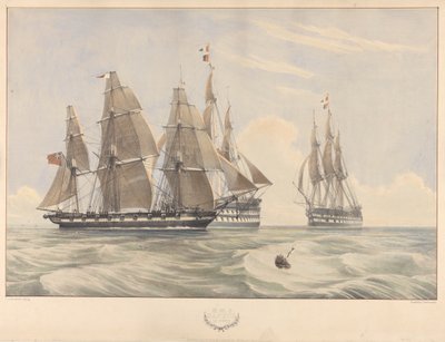 HMS "Daphne" 18 ágyú alkotó: Charles Henry & Hullmandel Charles Joseph (1789 1850) Seaforth