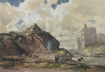 The Way the City is Built, 1877 (wc papíron) alkotó: Charles Henry Miller