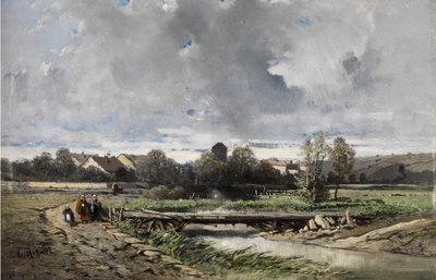 Egy normandiai falu alkotó: Charles Hoguet