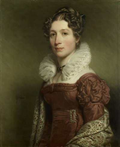 Jacoba Vetter (1796-1830), Pieter Meijer Warnars felesége, amszterdami könyvkereskedő alkotó: Charles Howard Hodges