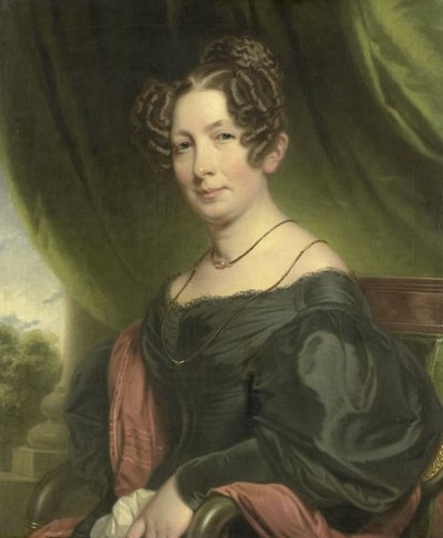 Maria Antoinette Charlotte Sanderson (1782-1859), Johan Fraser felesége alkotó: Charles Howard Hodges