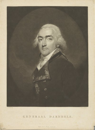 Herman Willem Daendels portréja alkotó: Charles Howard Hodges