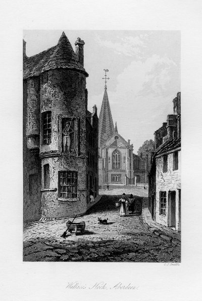 Wallaces Nook, Aberdeen, 1840 alkotó: Charles J. Smith