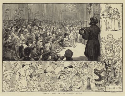 Fiatalkorúak bálja a Kúriaházban alkotó: Charles J. Staniland