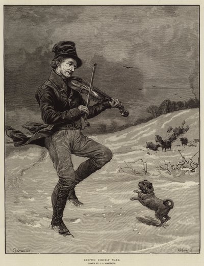 Melegen tartja magát alkotó: Charles J. Staniland