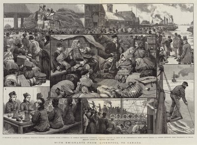 Liverpoolból Kanadába emigránsokkal alkotó: Charles J. Staniland