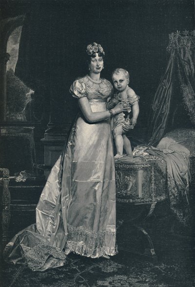 Mária Lujza és Róma királya, 1812, 1896 alkotó: Charles J. State