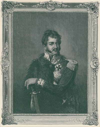 Josef Anton marsall, Poniatowski herceg, 1800, 1896 alkotó: Charles J. State