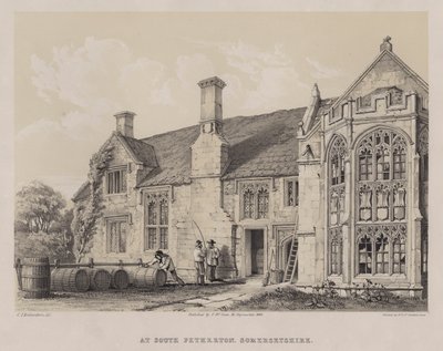 South Pethertonban, Somersetshire-ben (színes litó) alkotó: Charles James Richardson