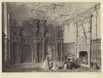 Crewe Hall, Cheshire alkotó: Charles James Richardson