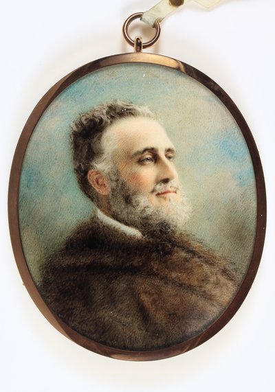 Arthur Cavendish Bentinck altábornagy (zománc) alkotó: Charles James Turrell