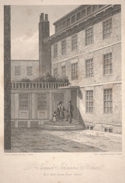 Dr. Samuel Johnson háza alkotó: Charles John Smith