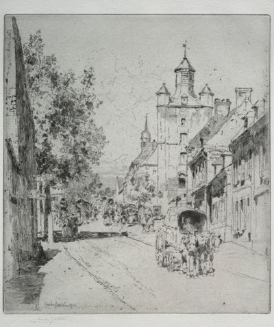 Sétáló torony, St. Riquier alkotó: Charles John Watson