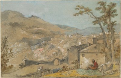 Marino és az Alban-hegyek alkotó: Charles Joseph Natoire